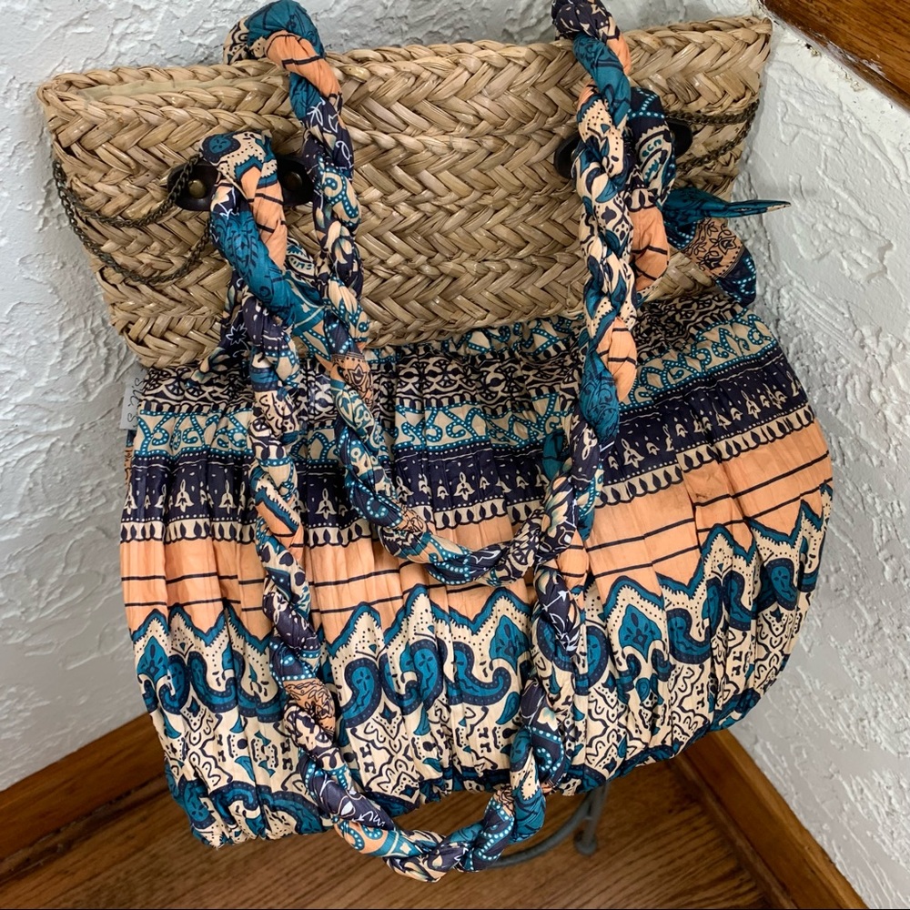 Woven Shoulder Bag | Sand N Sun